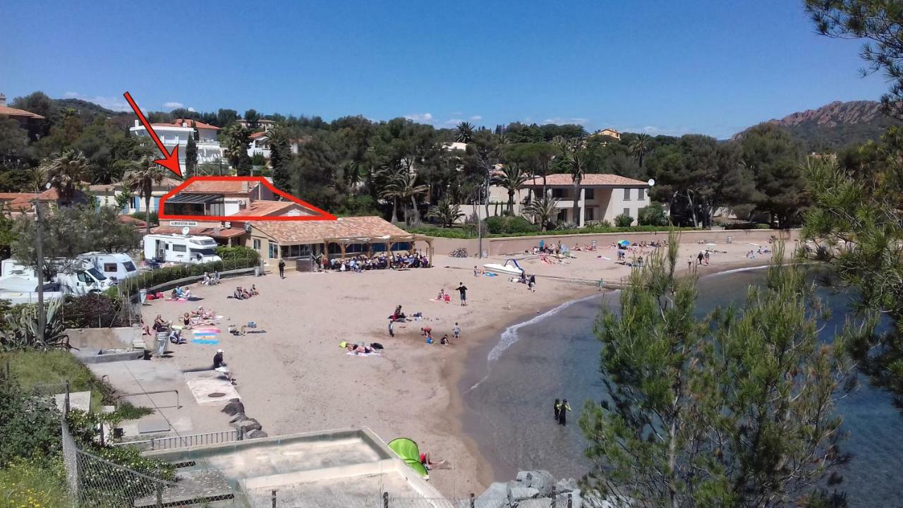 Appartement Plage De Camp Long Agay Saint-Raphaël Esterno foto